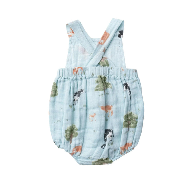 Retro Sunsuit - Cows | Angel Dear - Jenni Kidz