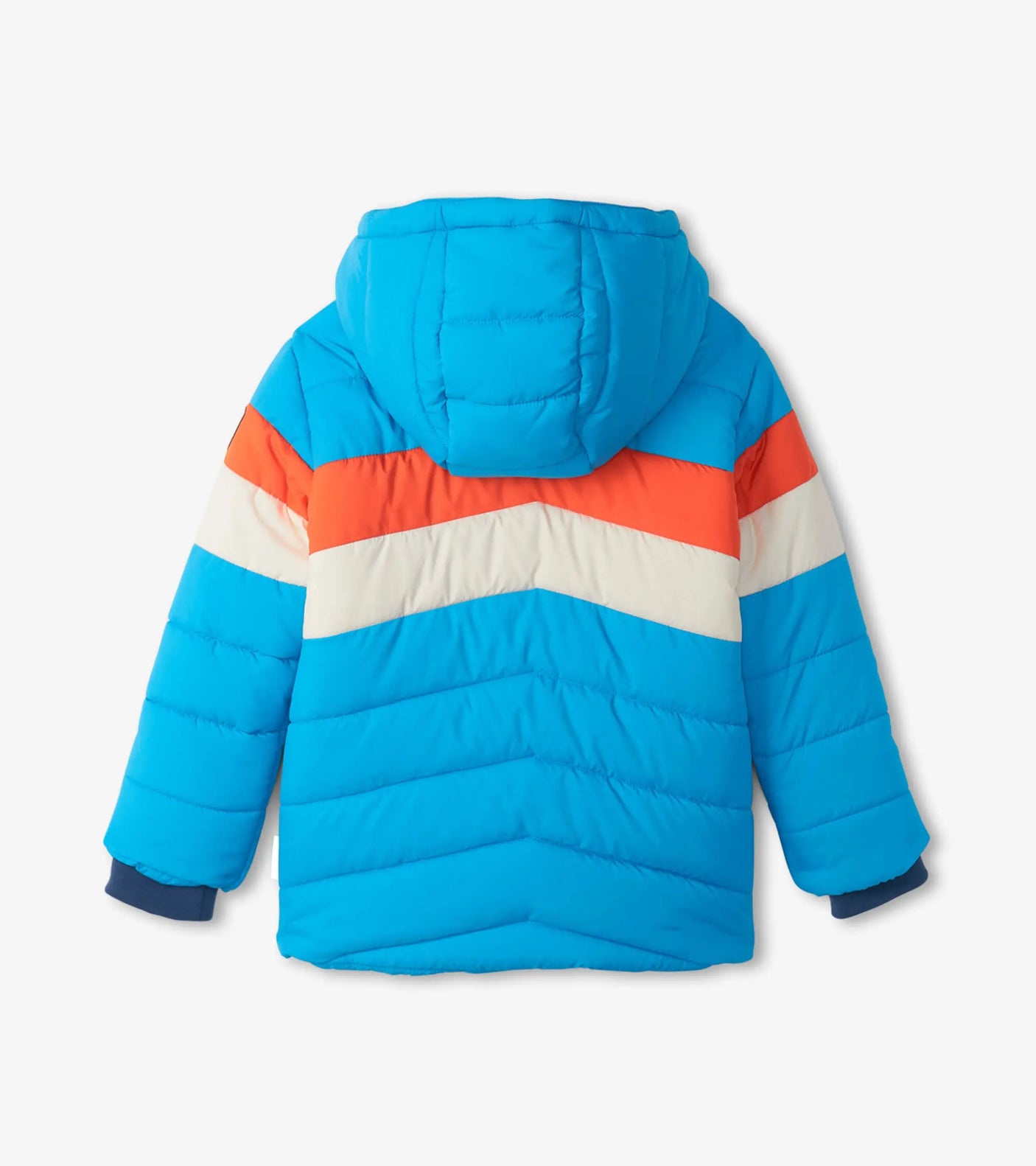 Retro Winter Blue Puffer Jacket | Hatley - Jenni Kidz