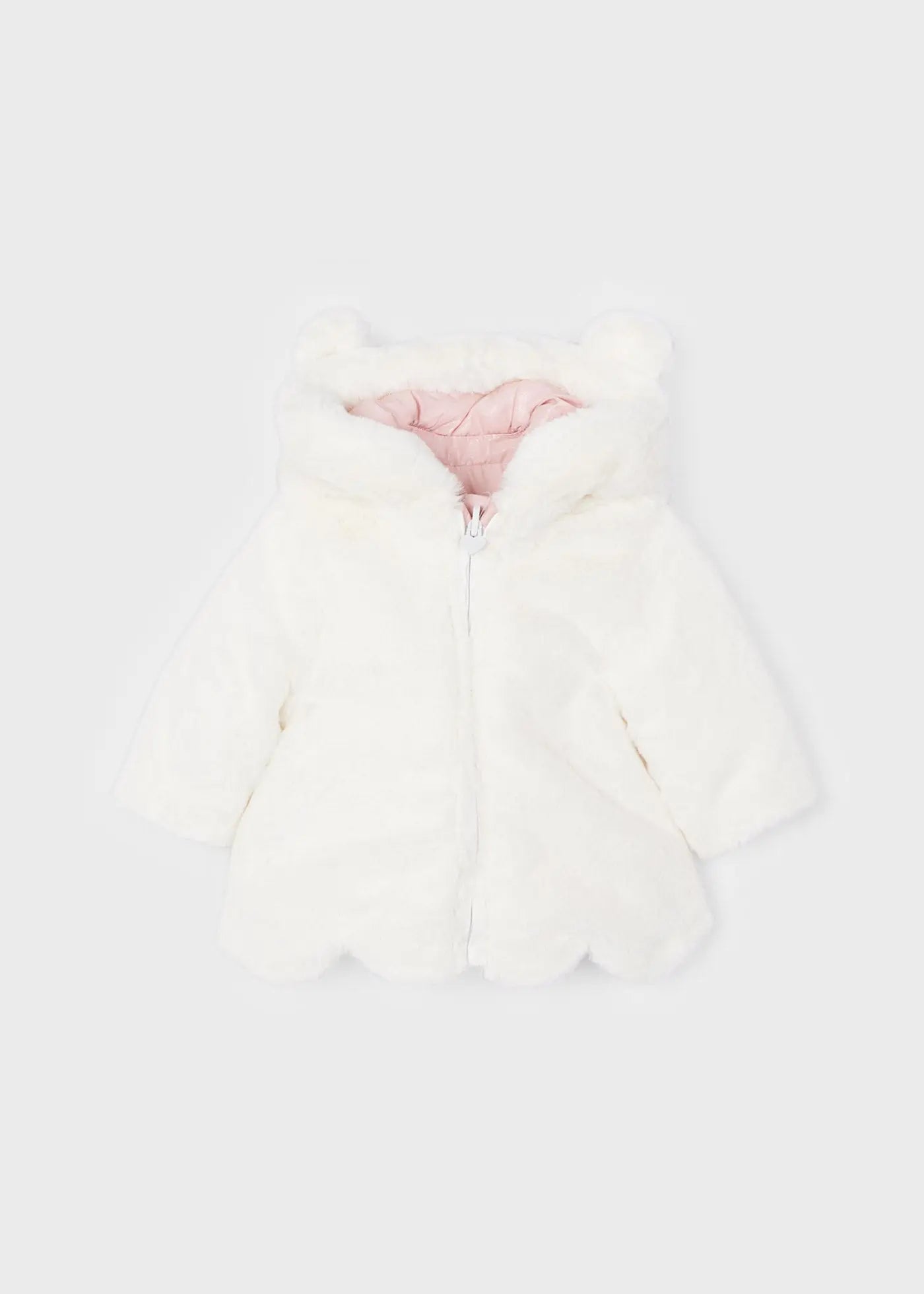 Baby girl white faux hotsell fur coat