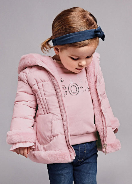 Fall Winter Thick Baby Girl Clothes Bow Imitation Fur Cloak Cape Coat  Toddler Girls Baby Clothing 1st Birthday Outerwear Coats