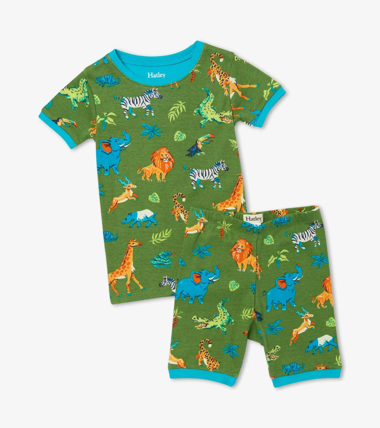 Safari Adventure Organic Cotton Short Pajama Set | Hatley - Hatley