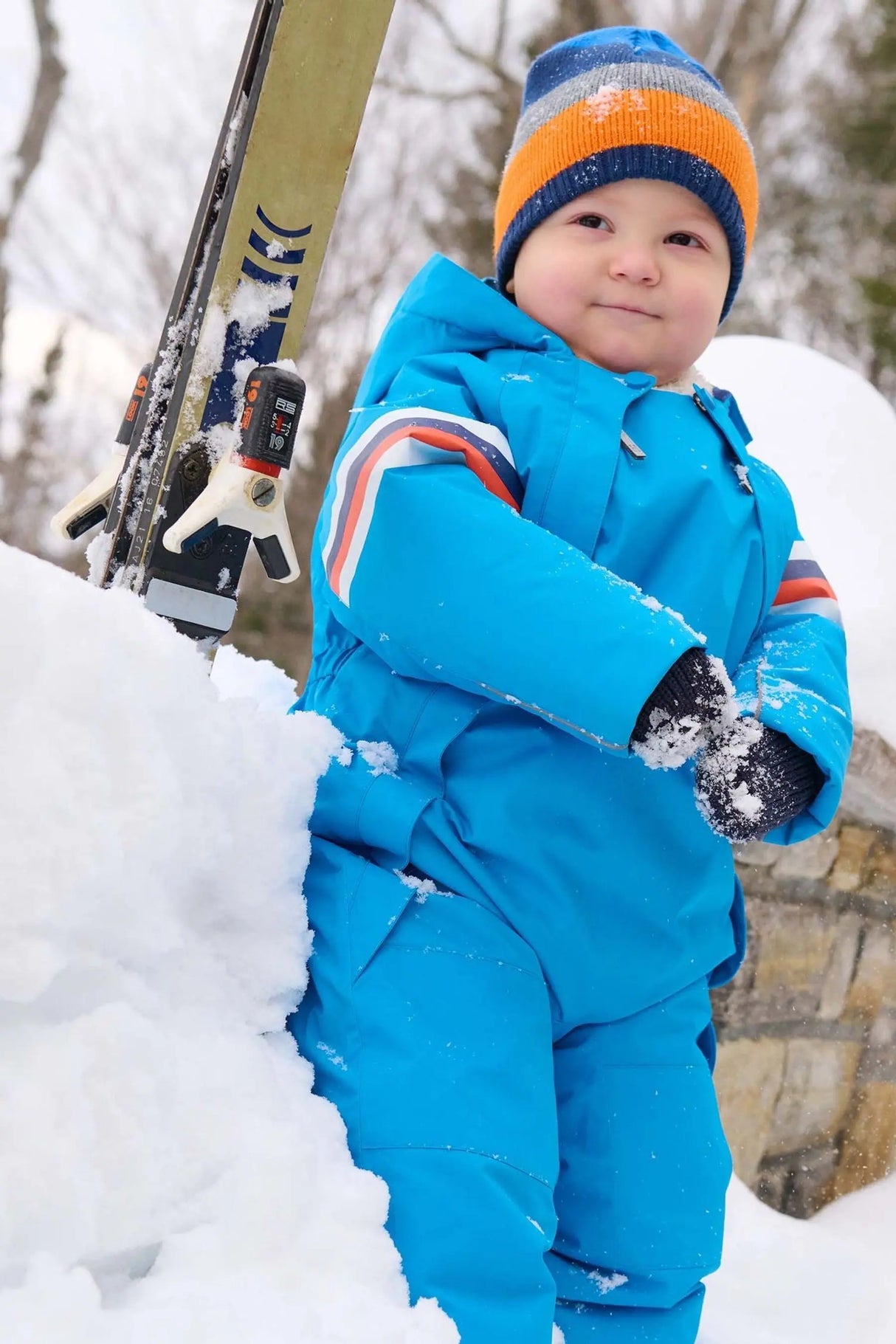 Navy Toddler Snowsuit - Hatley CA