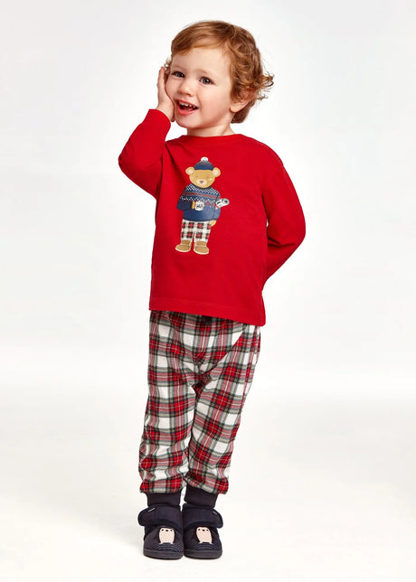 Buy Infant Kids Cotton Sleepware Pyjama, Kids Lower_Pack of 03,Red, Blue