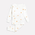 Sunrise Print on Off-White Infant Pajama Set | Petit Lem - Petit Lem