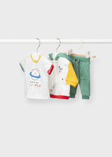 Tracksuit With T-Shirt Newborn Boy | Mayoral - Mayoral