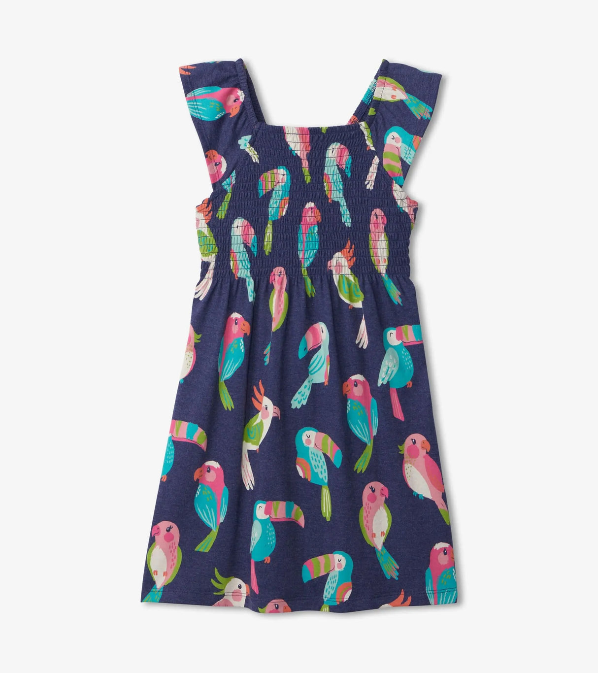 Tropical Birds Smocked Dress | Hatley - Hatley