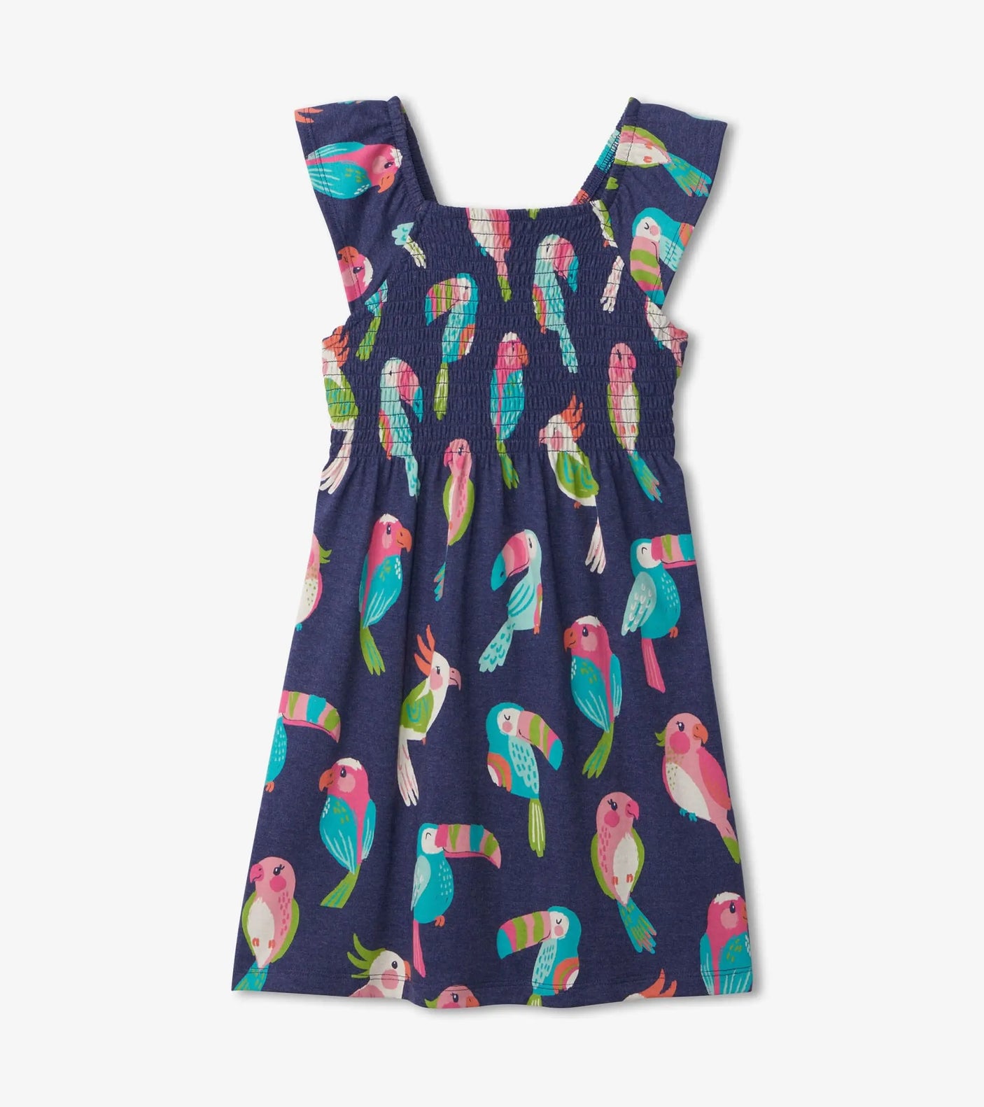 Tropical Birds Smocked Dress | Hatley - Hatley