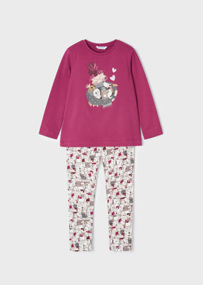 Two Piece Set Girl - Frambuesa | Mayoral - Mayoral