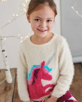 Unicorn Graphic Sweater | Hatley - Jenni Kidz