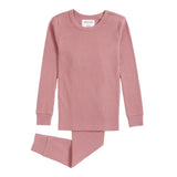 Wild Rose Modal Rib Pyjama Set | Petit Lem - Jenni Kidz
