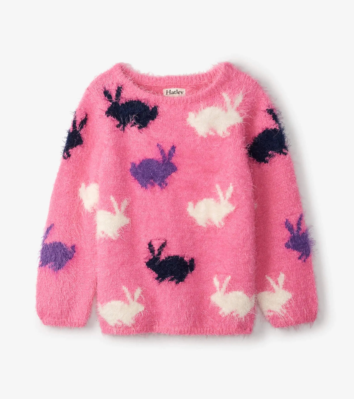 Winter Bunnies Fuzzy Sweater | Hatley - Jenni Kidz
