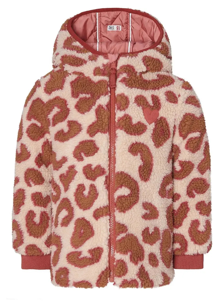 Winter jacket Nieuwaal - reversible - Cedar Wood | Noppies - Jenni Kidz