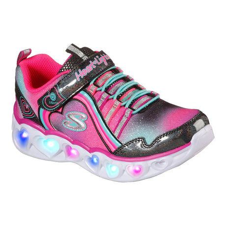 Youth Girls' Sweetheart Lights Sneaker - Rainbow Lux | Sketchers - Skechers