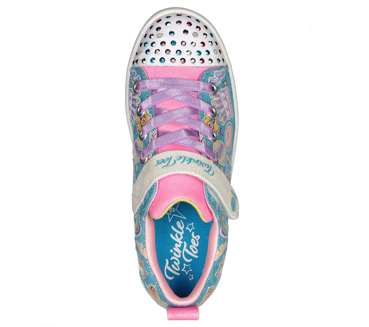 Youth Girls' Twinkle Toes Sparkle Rayz Sneaker - Unicorn Party | Skechers - Skechers