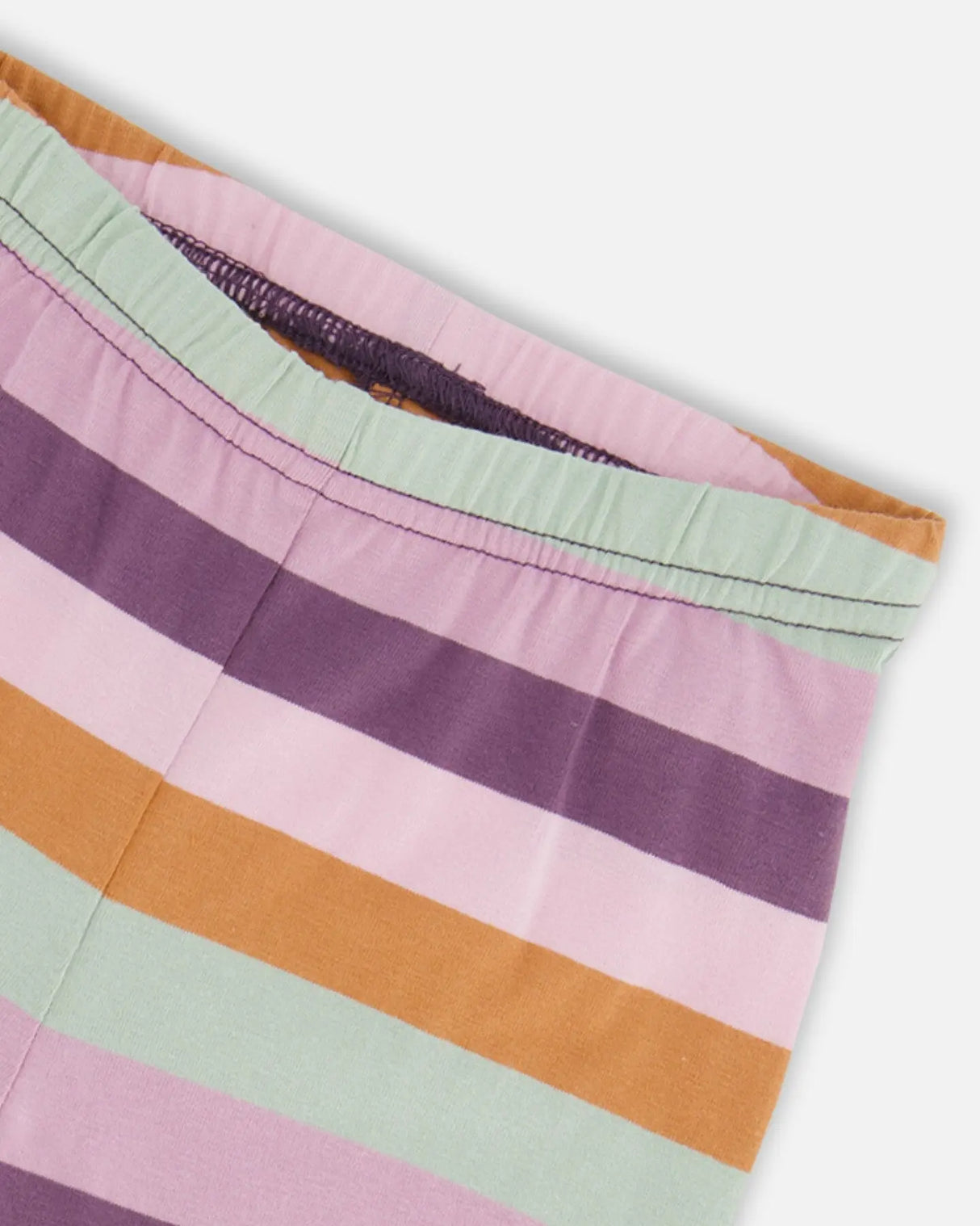 Jersey Leggings Multicolor Stripe | Deux par Deux | Jenni Kidz