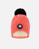 Knit Hat Coral | Deux par Deux | Jenni Kidz