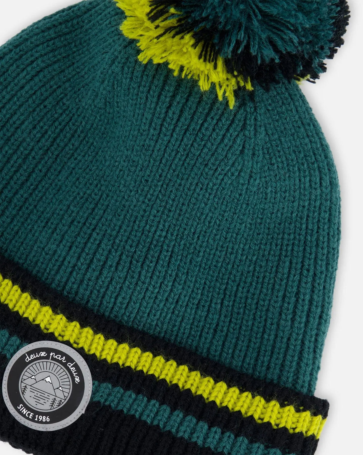Knit Hat Forest Green | Deux par Deux | Jenni Kidz