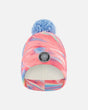 Knit Hat Pink And Air Blue Marble | Deux par Deux | Jenni Kidz