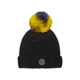 Knit Hat With Pompom Black | Deux par Deux | Jenni Kidz