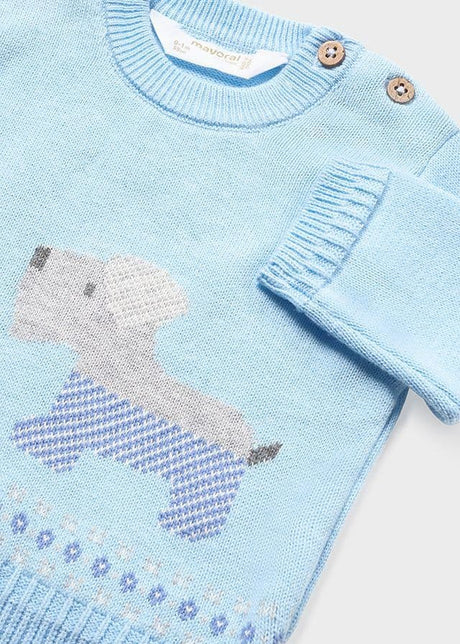 Knited 2-Piece Dog Set Newborn | Mayoral Mayoral | Mayoral | Jenni Kidz