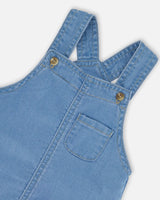 Light Soft Denim Overalls Jeans Blue | Deux par Deux | Jenni Kidz