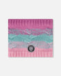 Lined Knit Neckwarmer Pink, Orange And Turquoise | Deux par Deux | Jenni Kidz