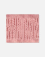 Lined Winter Neckwarmer Dusty Pink | Deux par Deux | Jenni Kidz