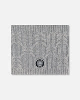 Lined Winter Neckwarmer Heather Gray | Deux par Deux | Jenni Kidz