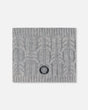 Lined Winter Neckwarmer Heather Gray | Deux par Deux | Jenni Kidz