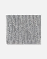 Lined Winter Neckwarmer Heather Gray | Deux par Deux | Jenni Kidz