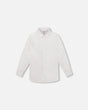 Long Sleeve Button Down Shirt White | Deux par Deux | Jenni Kidz