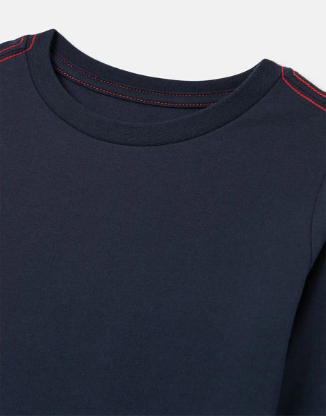 Long Sleeve Two-way Sequin Christmas Dinosaur T-Shirt | Joules | Joules | Jenni Kidz