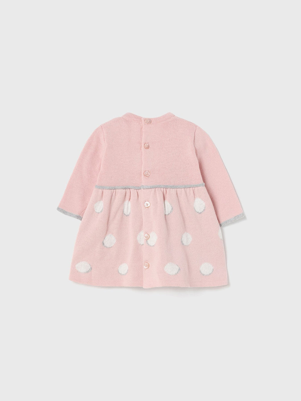 Long sleeve dress with headband newborn ECOFRIENDS Color Pink | Mayoral - Jenni Kidz