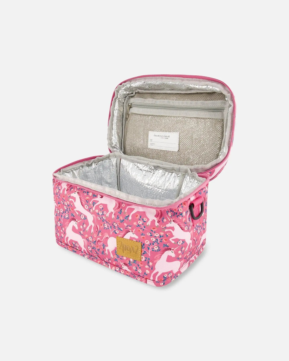 Lunch Box Pink Printed Unicorn | Deux par Deux | Jenni Kidz