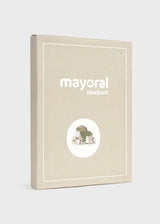 Gift-ready packaging for the newborn knit set.