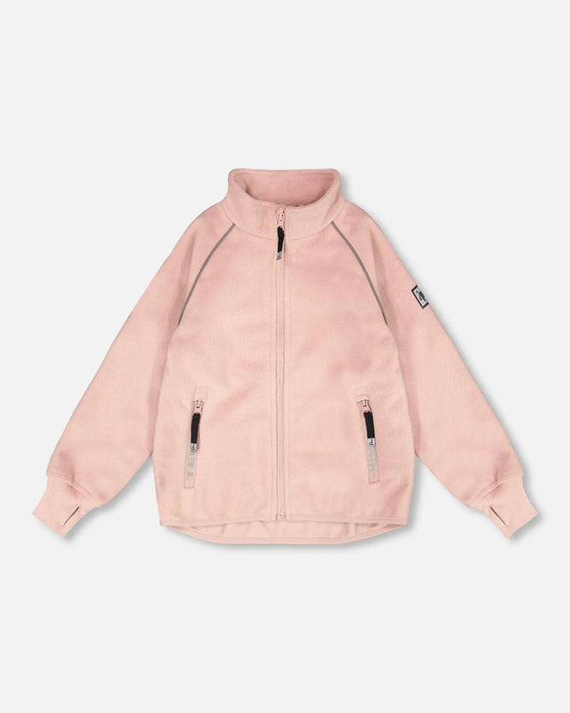 Mid-Layer Teknik Jacket Pink | Deux par Deux | Jenni Kidz