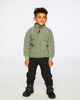 Mid-Layer Teknik Jacket Sage | Deux par Deux | Jenni Kidz