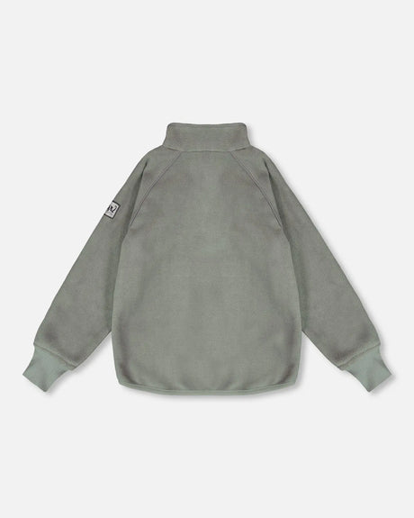 Mid-Layer Teknik Jacket Sage | Deux par Deux | Jenni Kidz