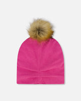 Mid-Season Jersey Pompom Hat Candy Pink | Deux par Deux | Jenni Kidz