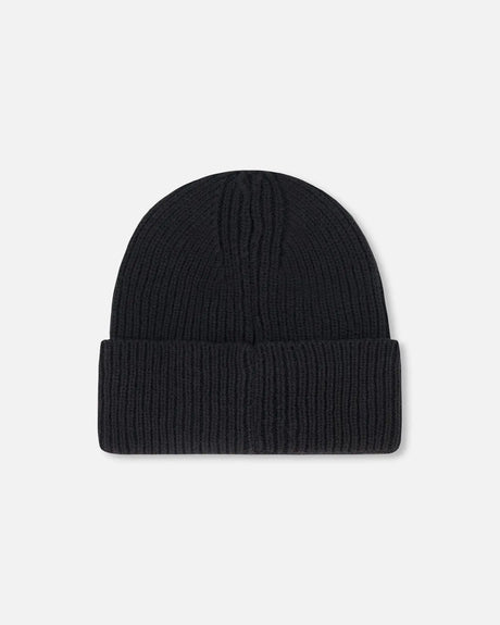 Mid-Season Knit Hat Black | Deux par Deux | Jenni Kidz