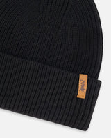 Mid-Season Knit Hat Black | Deux par Deux | Jenni Kidz