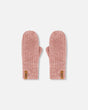 Mid-Season Knit Mittens Dusty Pink | Deux par Deux | Jenni Kidz