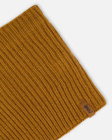 Mid-Season Knit Neck Warmer Brown Pecan | Deux par Deux | Jenni Kidz