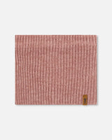 Mid-Season Knit Neck Warmer Dusty Pink | Deux par Deux | Jenni Kidz