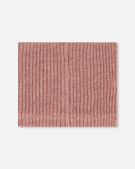 Mid-Season Knit Neck Warmer Dusty Pink | Deux par Deux | Jenni Kidz