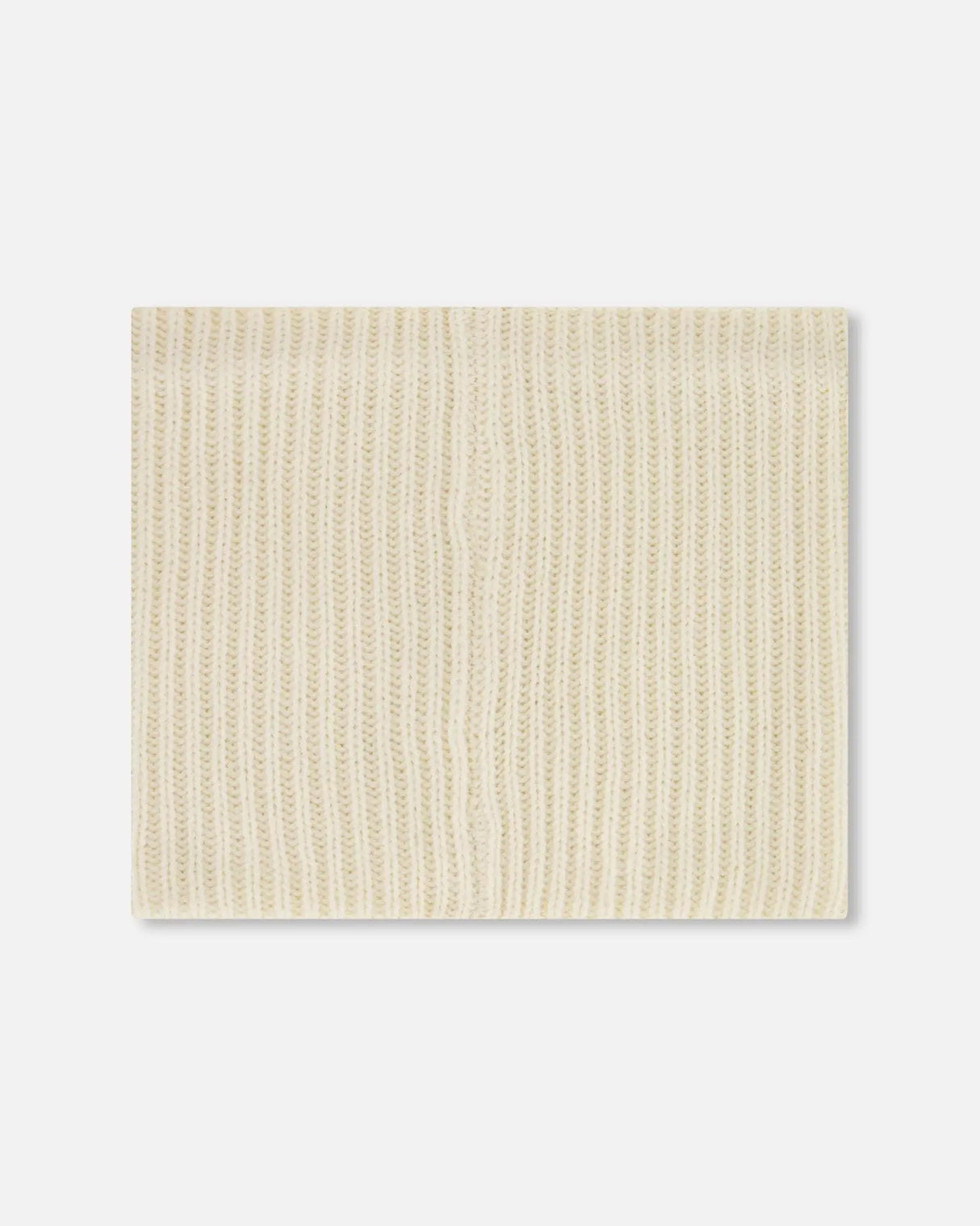 Mid-Season Knit Neck Warmer Light Beige | Deux par Deux | Jenni Kidz