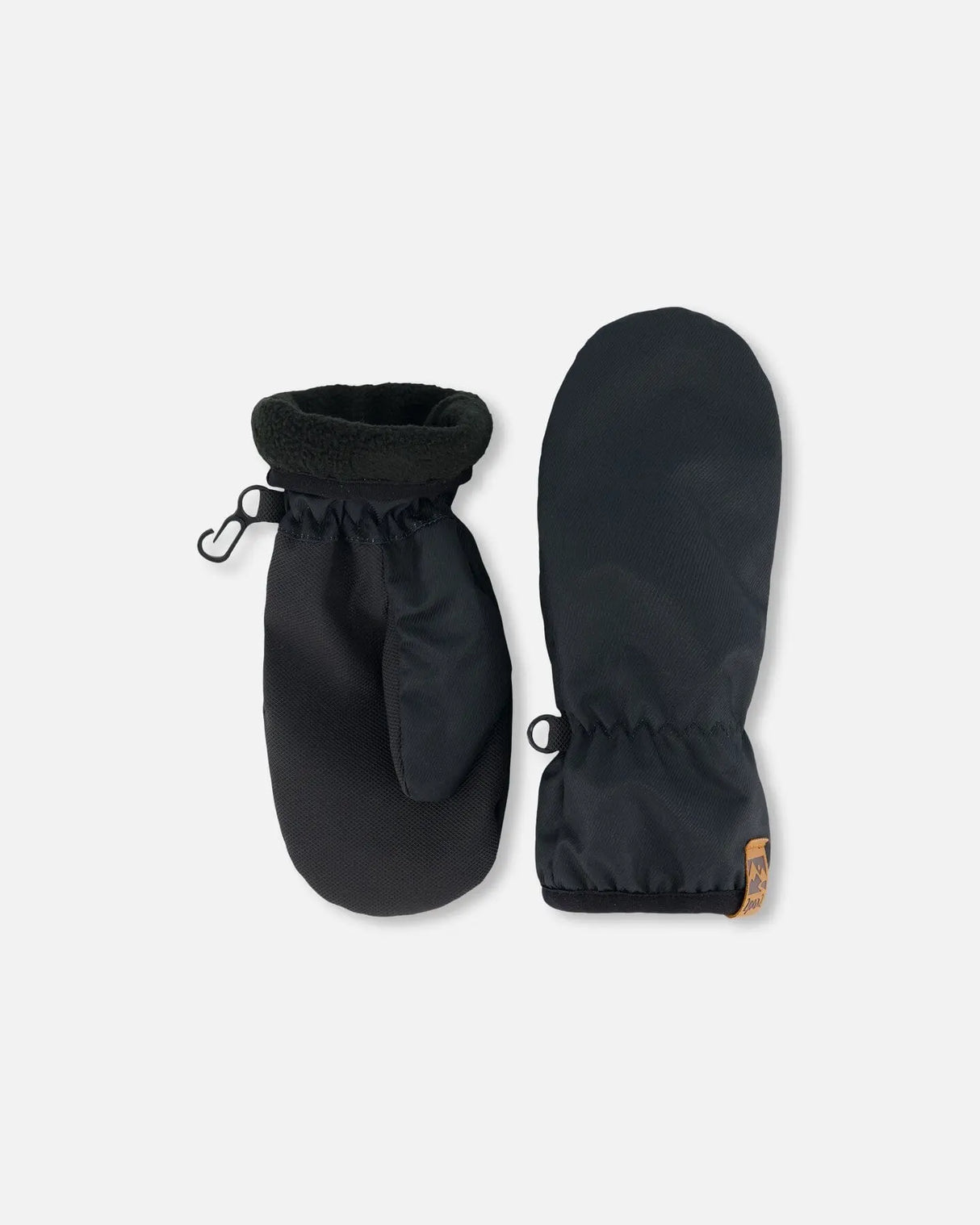 Mid-Season Mittens Black | Deux par Deux | Jenni Kidz