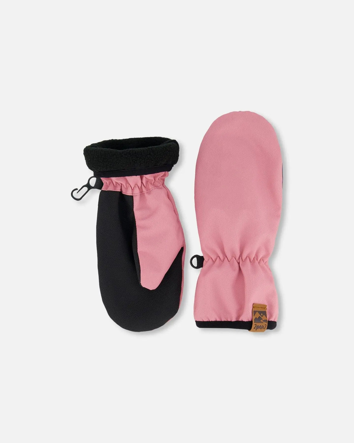 Mid-Season Mittens Pale Pink | Deux par Deux | Jenni Kidz