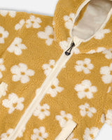 Mid-Season Sherpa Jacket Light Beige | Deux par Deux | Jenni Kidz