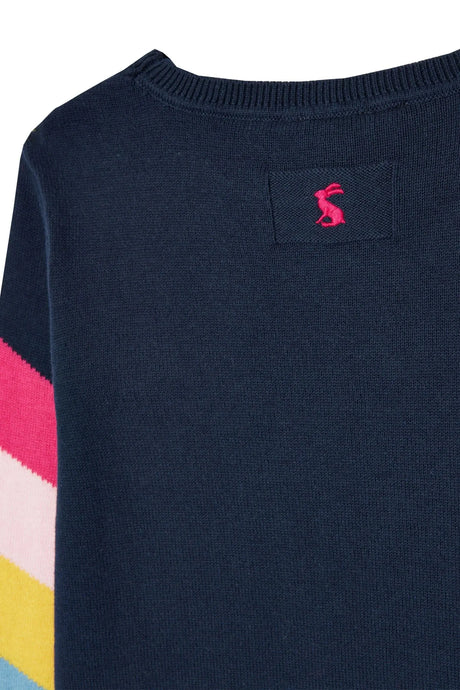 Miranda Crewneck Sweater - Rainbow Horse  | Joules | Joules | Jenni Kidz